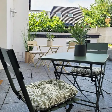Apartman Romantische Am Hafen Mit Gratis Bettwaesche-paket Und Terrasse
