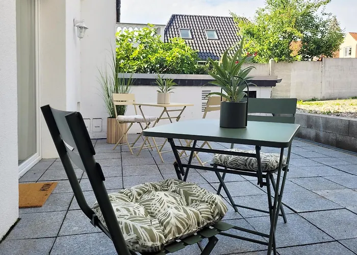 Apartman Romantische Am Hafen Mit Gratis Bettwaesche-paket Und Terrasse
