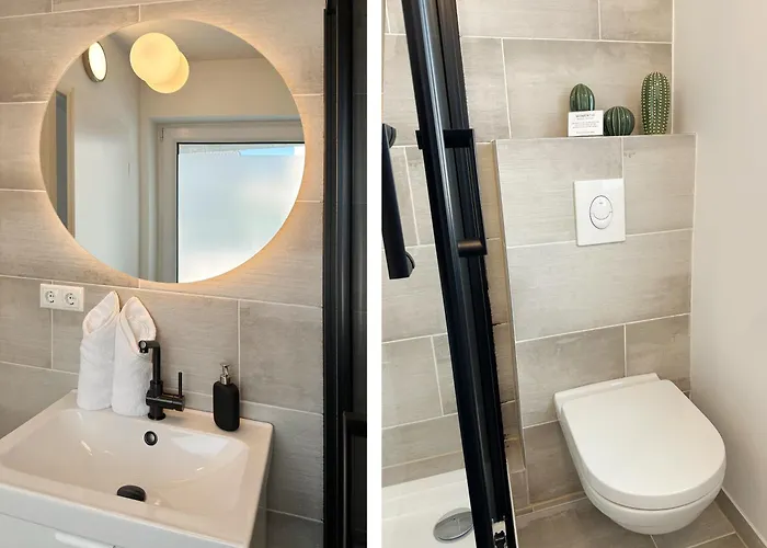 Apartman Romantische Am Hafen Mit Gratis Bettwaesche-paket Und Terrasse